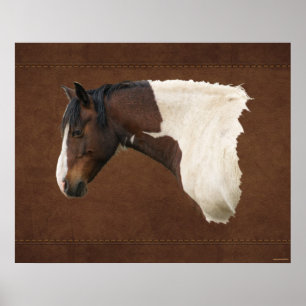 American Indian Painted Pony Horse-lover Print