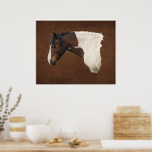 American Indian Painted Pony Horse-lover Print (Keuken)