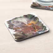 American Indian Wedding Night Vignette Bier Onderzetter (Linkerzijde)