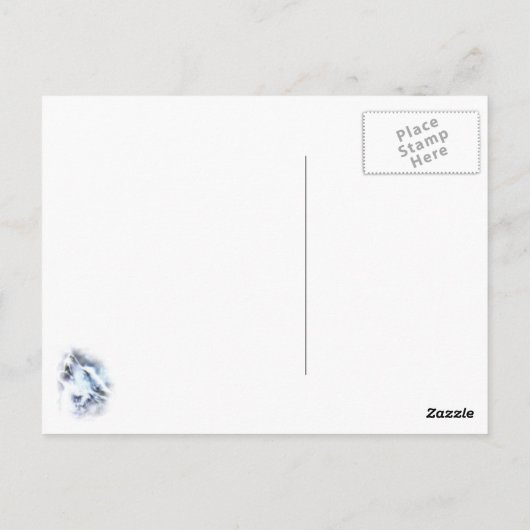 American Indian Wedding Night Vignette Briefkaart (Achterkant)