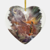 American Indian Wedding Night Vignette Keramisch Ornament (Voorkant)