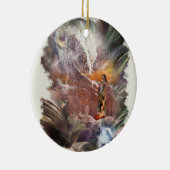 American Indian Wedding Night Vignette Keramisch Ornament (Rechts)