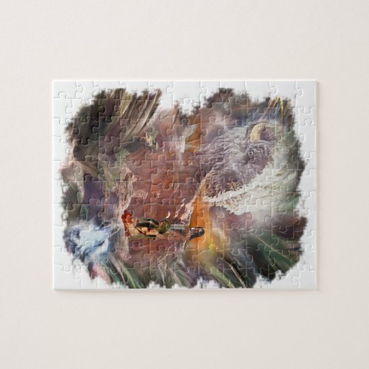 American Indian Wedding Night Vignette Legpuzzel (Horizontaal)