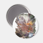 American Indian Wedding Night Vignette Magneet (Voorkant / Achterkant)