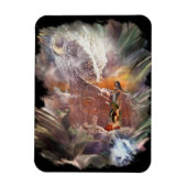 American Indian Wedding Night Vignette Magneet (Verticaal)