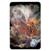 American Indian Wedding Night Vignette Magneet (Verticaal)