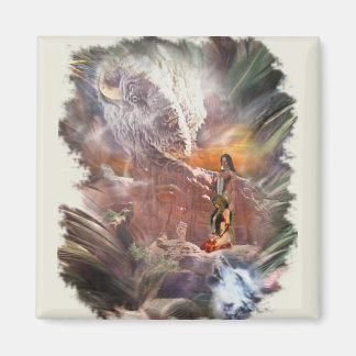 American Indian Wedding Night Vignette Magneet