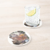 American Indian Wedding Night Vignette Zandsteen Onderzetter (Zijkant)