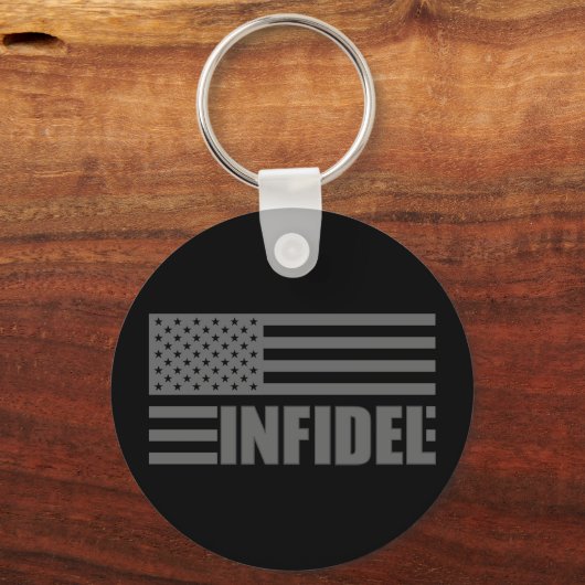 American Infidel Sleutelhanger (Voorkant)