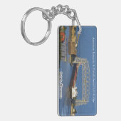 American Integrity Duluth rect. acryl key chain Sleutelhanger (Voorkant Links)