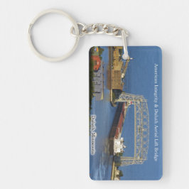 American Integrity Duluth rect. acryl key chain Sleutelhanger
