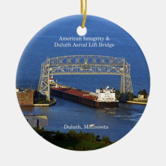 American Integrity in Duluth ornament (Voorkant)