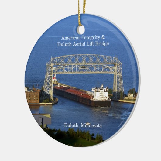 American Integrity in Duluth ornament (Links)