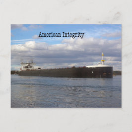 American Integrity-postkaart Briefkaart