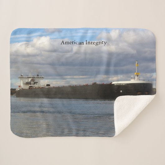 American Integrity sherpa blanket Deken (Voorkant (horizontaal))