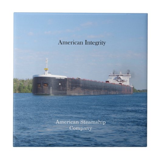 American Integrity tile Tegeltje (Voorkant)