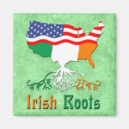 American Irish Roots Magnet (Voorkant)