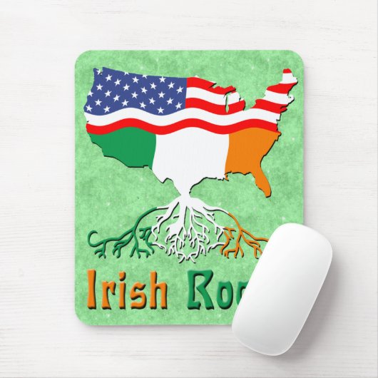 American Irish Roots Mousemat Muismat (Met muis)