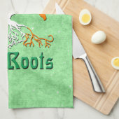 American Irish Roots Tea Towels Theedoek (Quarter Fold)
