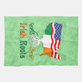 American Irish Roots Tea Towels Theedoek (Horizontaal)