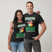 American Irish Shamrock Lucky St Patricks Day Men T-shirt (Unisex)