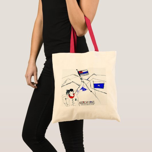 AMERICAN ISRAEL TOTE BAG (Voorkant (product))