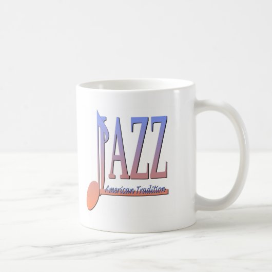 American Jazz Music Koffiemok (Rechts)