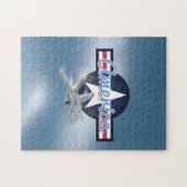 American Jet Fighter Legpuzzel (Horizontaal)