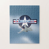 American Jet Fighter Legpuzzel (Verticaal)
