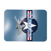 American Jet Fighter Magneet (Horizontaal)