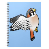 American Kestrel in vlucht Notitieboek (Voorkant)