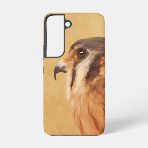 American Kestrel Painting - Original Bird Art Samsung Galaxy Hoesje