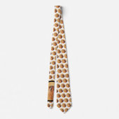 American Kestrel Painting - Original Bird Art Stropdas (Achterkant)