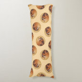 American Kestrel Schilderen Originele Wild Bird Ar Lichaamskussen (Voorkant Verticaal)