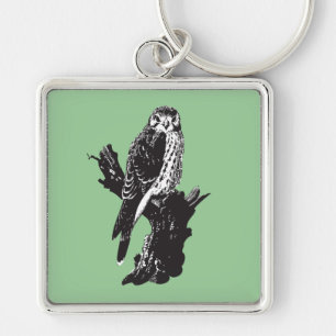 American Kestrel Sketch Sleutelhanger