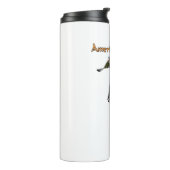 American Kestrel Thermal Tumbler Thermosbeker (Gedraaid links)