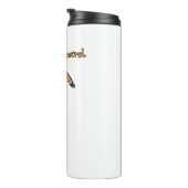 American Kestrel Thermal Tumbler Thermosbeker (Geroteerd rechts)