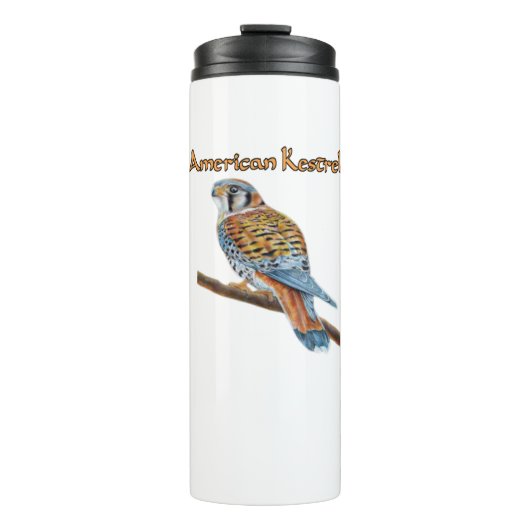 American Kestrel Thermal Tumbler Thermosbeker (Voorkant)