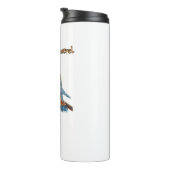 American Kestrel Thermal Tumbler Thermosbeker (Geroteerd rechts)