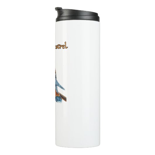 American Kestrel Thermal Tumbler Thermosbeker (Geroteerd rechts)