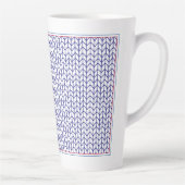 AMERICAN KNIT Hoge Latte Mok (Rechts)