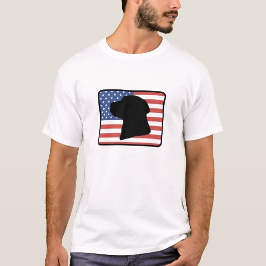 American Labrador Retriever T-Shirt (Voorkant)