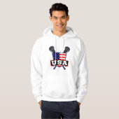 American Lacrosse Logo Hoodie (Voorkant volledig)
