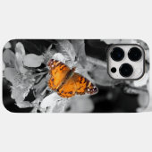 American Lady Butterfly on Blossom Cell Phone Case (Achterkant (horizontaal))