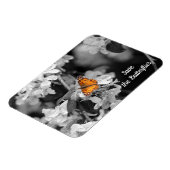 American Lady Butterfly on Blossom Magnet Magneet (Linkerzijde)