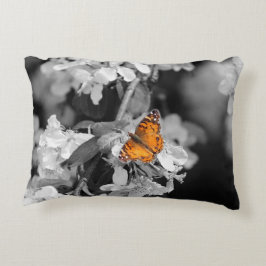 American Lady Butterfly on Blossom Sierkussen Accent Kussen