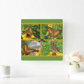 American Lady Butterfly - Vanessa virginiensis Vierkante Klok (Huis)