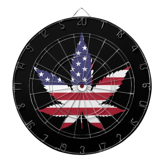 American Leaf Dart Board Dartbord (Voorkant)