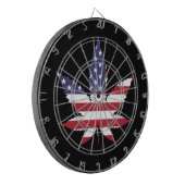 American Leaf Dart Board Dartbord (Voorkant Links)