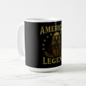 American Legend – USA Heritage Pride Bold Koffiemok (Voorkant links)